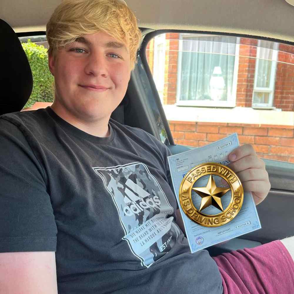Passed with Us: Driving Lessons Wirral, lessons for beginners, qualified instructors, high pass rate, and package deals. Book now for success.